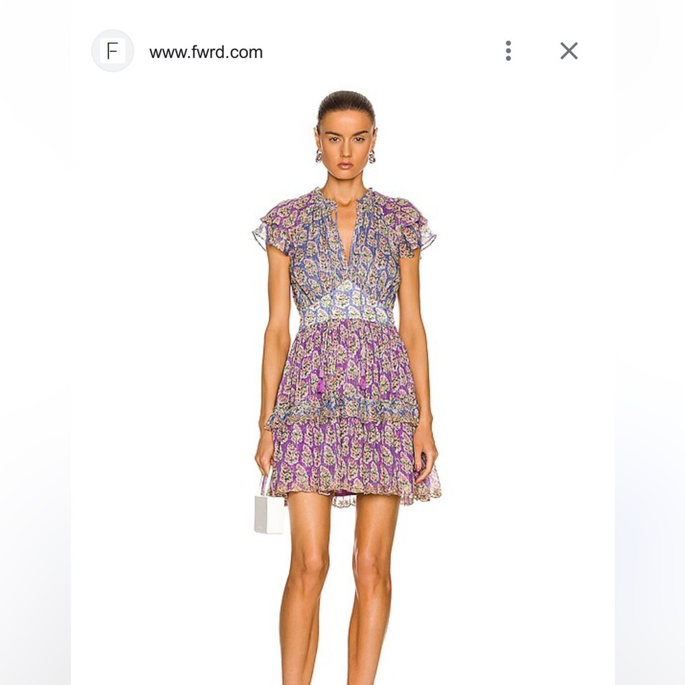 Hemant & Nadia short sleeve Hera dress
